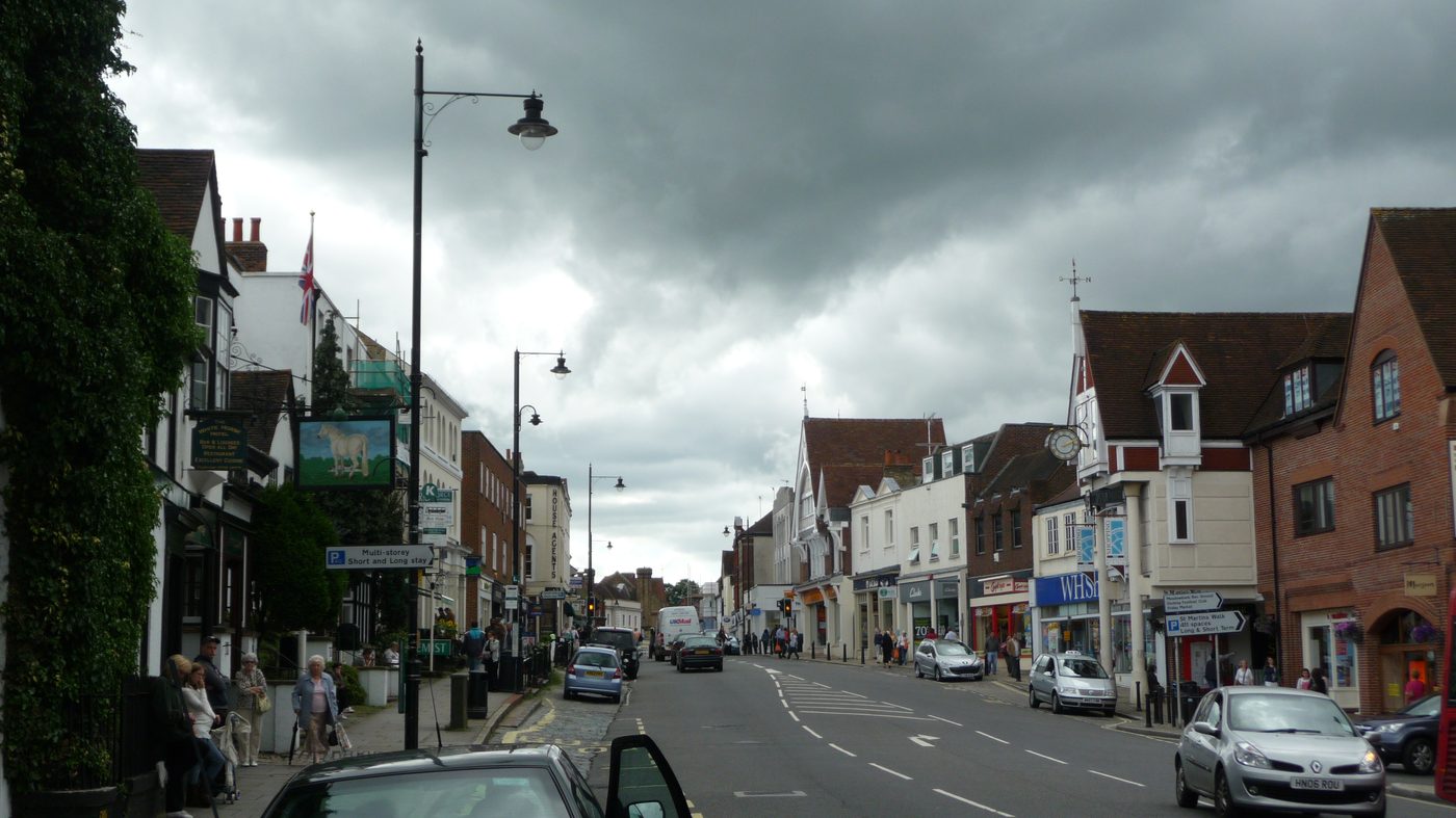 Dorking High Street, Surrey